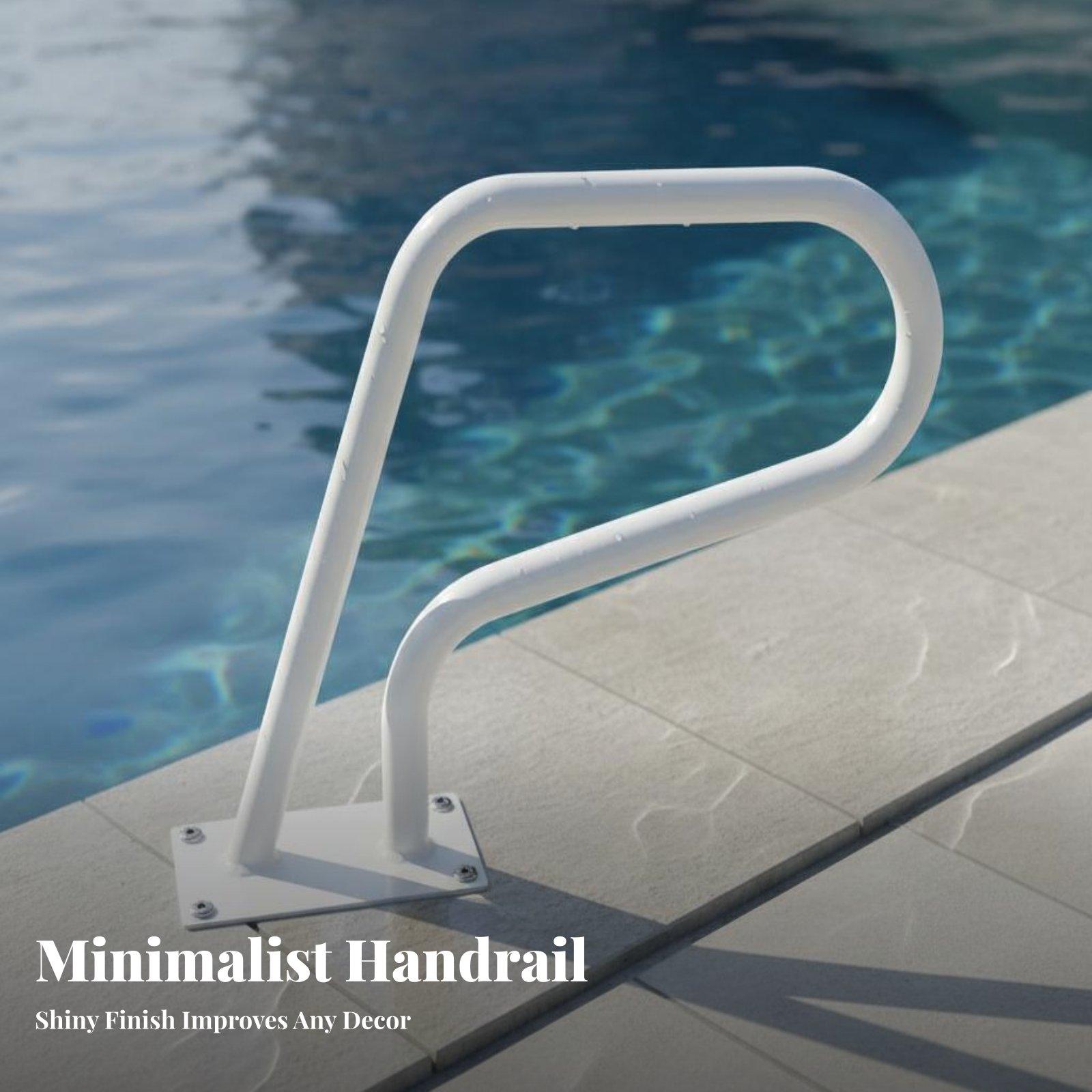 Swimming Pool Safety Handrail Stainless - Corrimano per Piscina Resistente alla Ruggine,