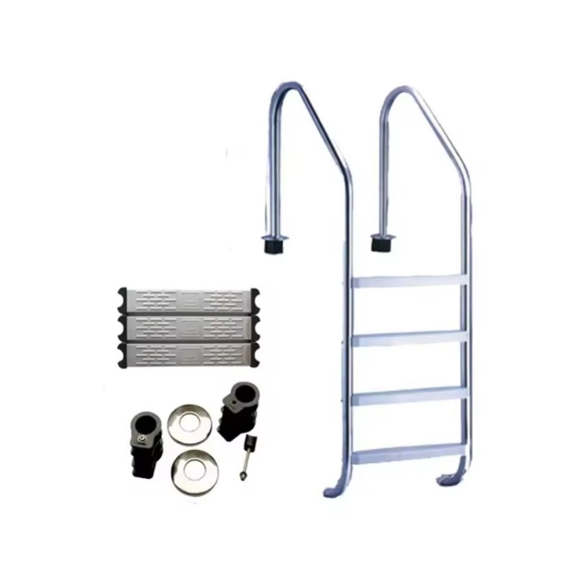 Swimming Pool Safety Handrail Stainless - Scala per Piscina Fuori Terra Serie