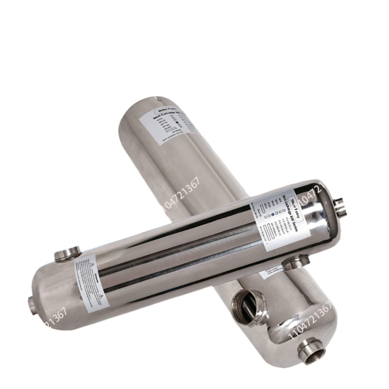 Pool Water Heat Exchanger Stainless - Scambiatore di calore a tre vie