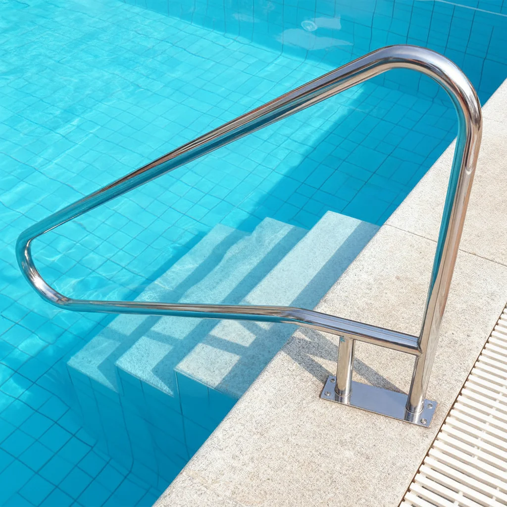 Swimming Pool Safety Handrail Stainless - Corrimano per Scale in Acciaio Inox