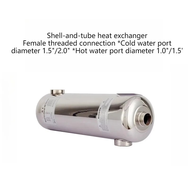 Scambiatore di calore per pisc - Pool Water Heat Exchanger Stainless recensione e prezzo