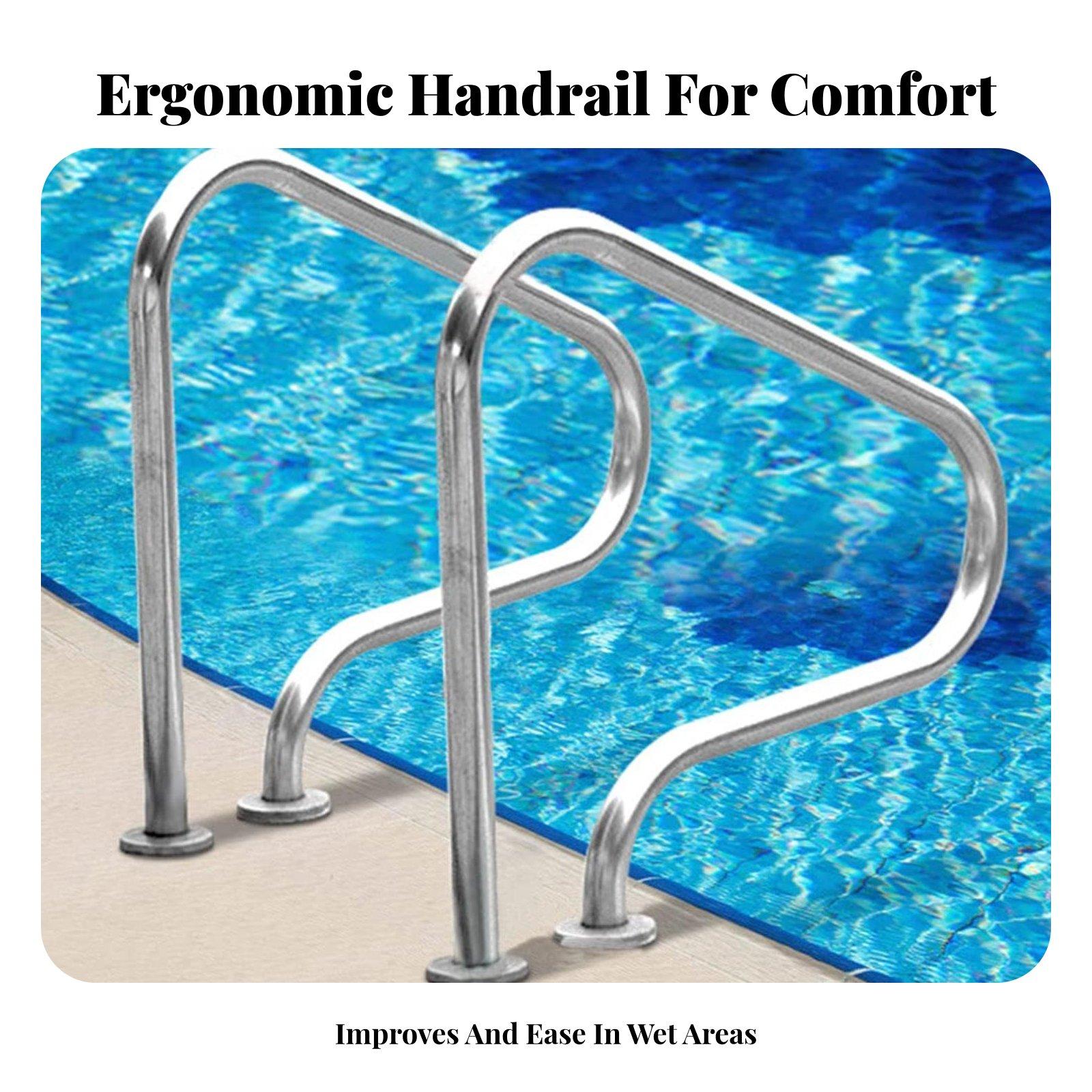 Corrimano in Acciaio Inox per  - Swimming Pool Safety Handrail Stainless recensione e prezzo