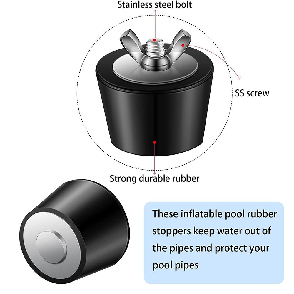 Accessori per Piscine, Tappi p - Pool Winterizing Plug Expansion Rubber recensione e prezzo