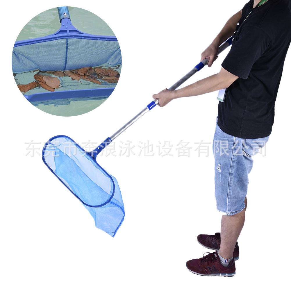 Rete telescopica per la pulizi - Swimming Pool Skimmer Net Leaf Rake recensione e prezzo