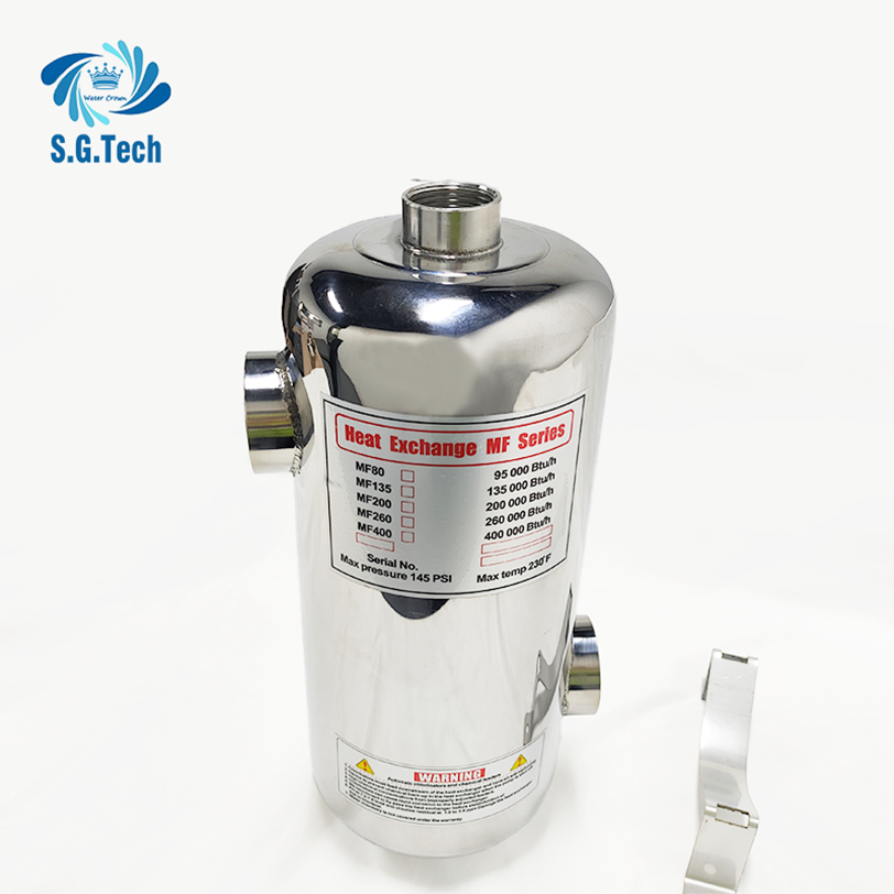 28-120KW Moderno In Acciaio In - Pool Water Heat Exchanger Stainless recensione e prezzo