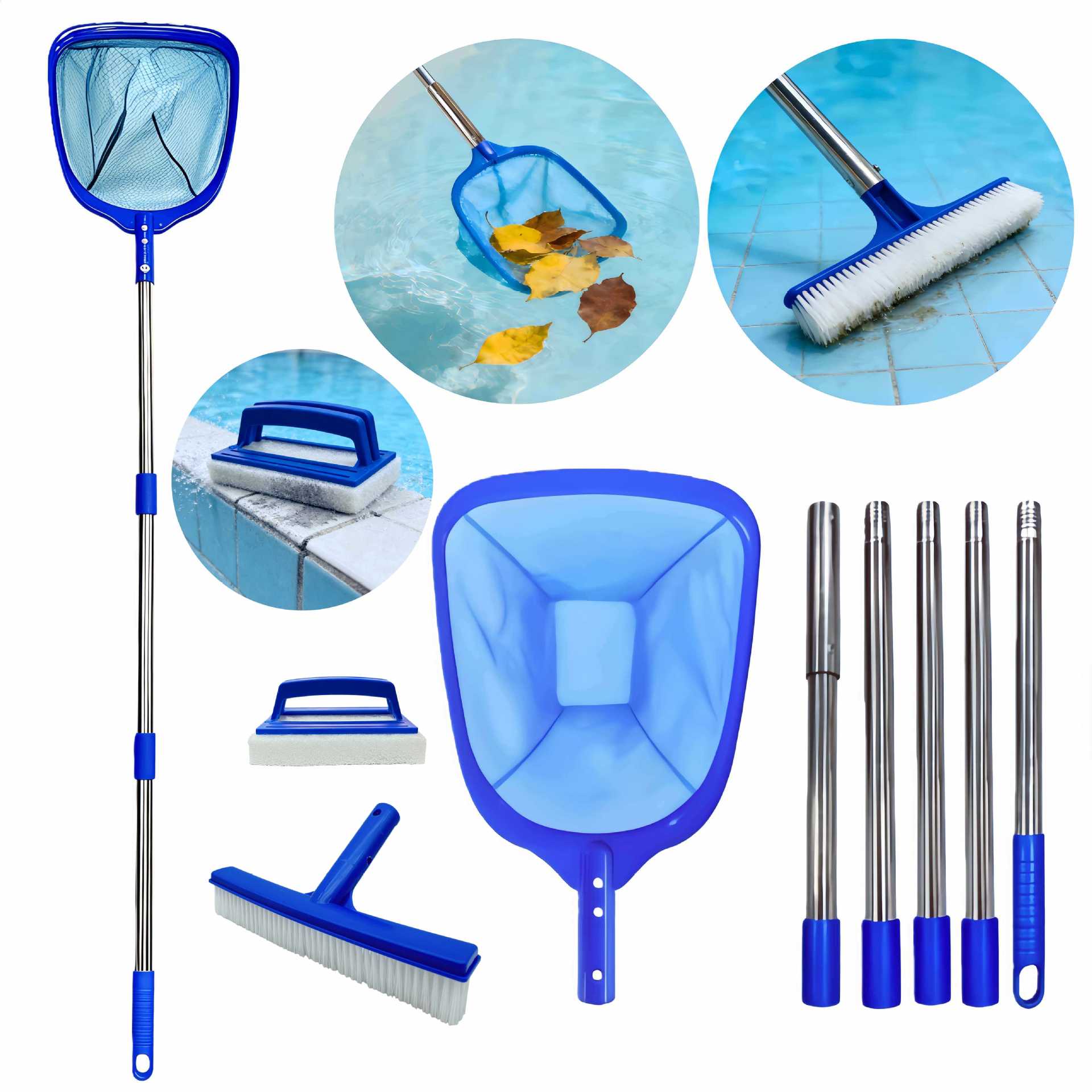 Rete Professionale per Foglie  - Swimming Pool Skimmer Net Leaf Rake recensione e prezzo