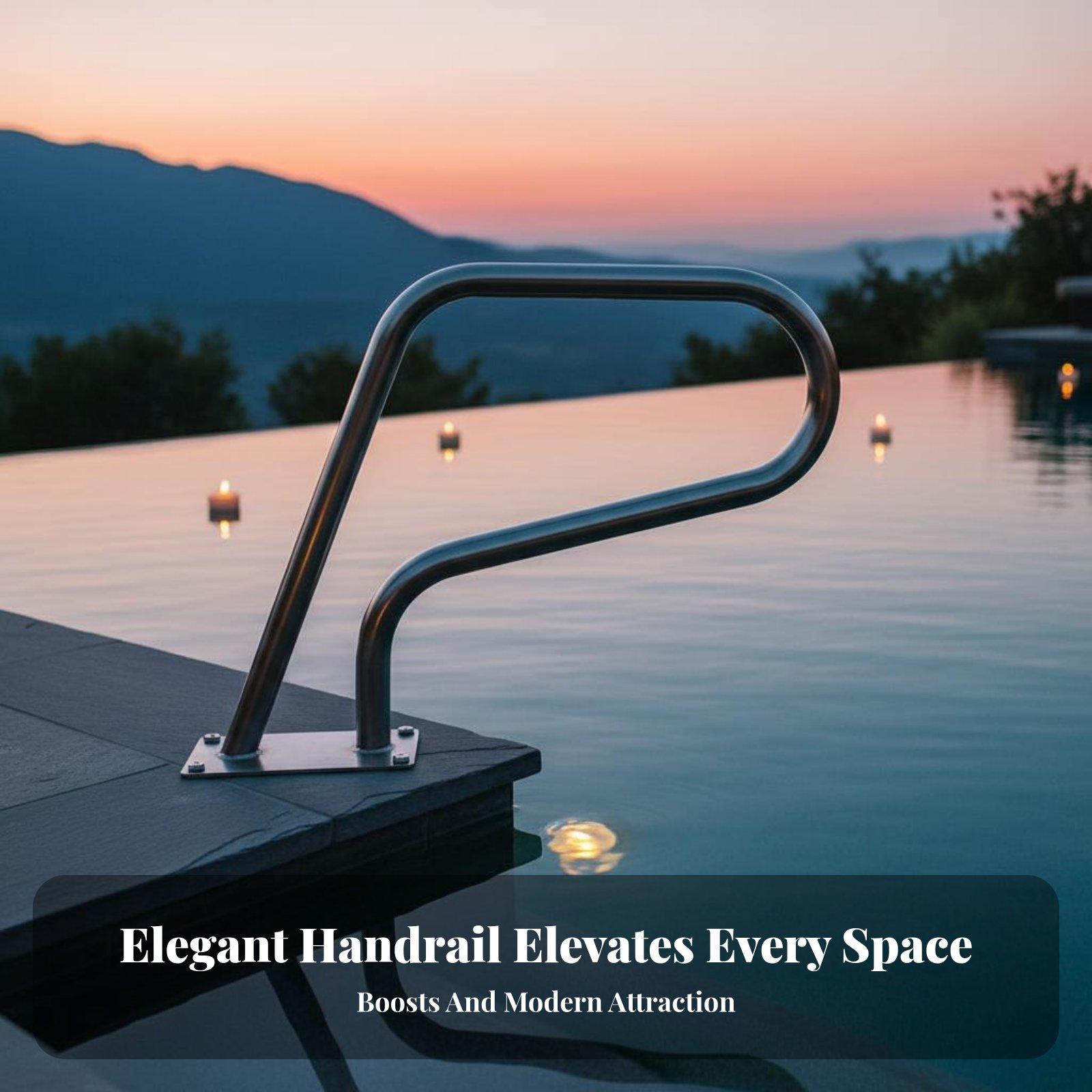 Corrimano per Piscina in Accia - Swimming Pool Safety Handrail Stainless recensione e prezzo