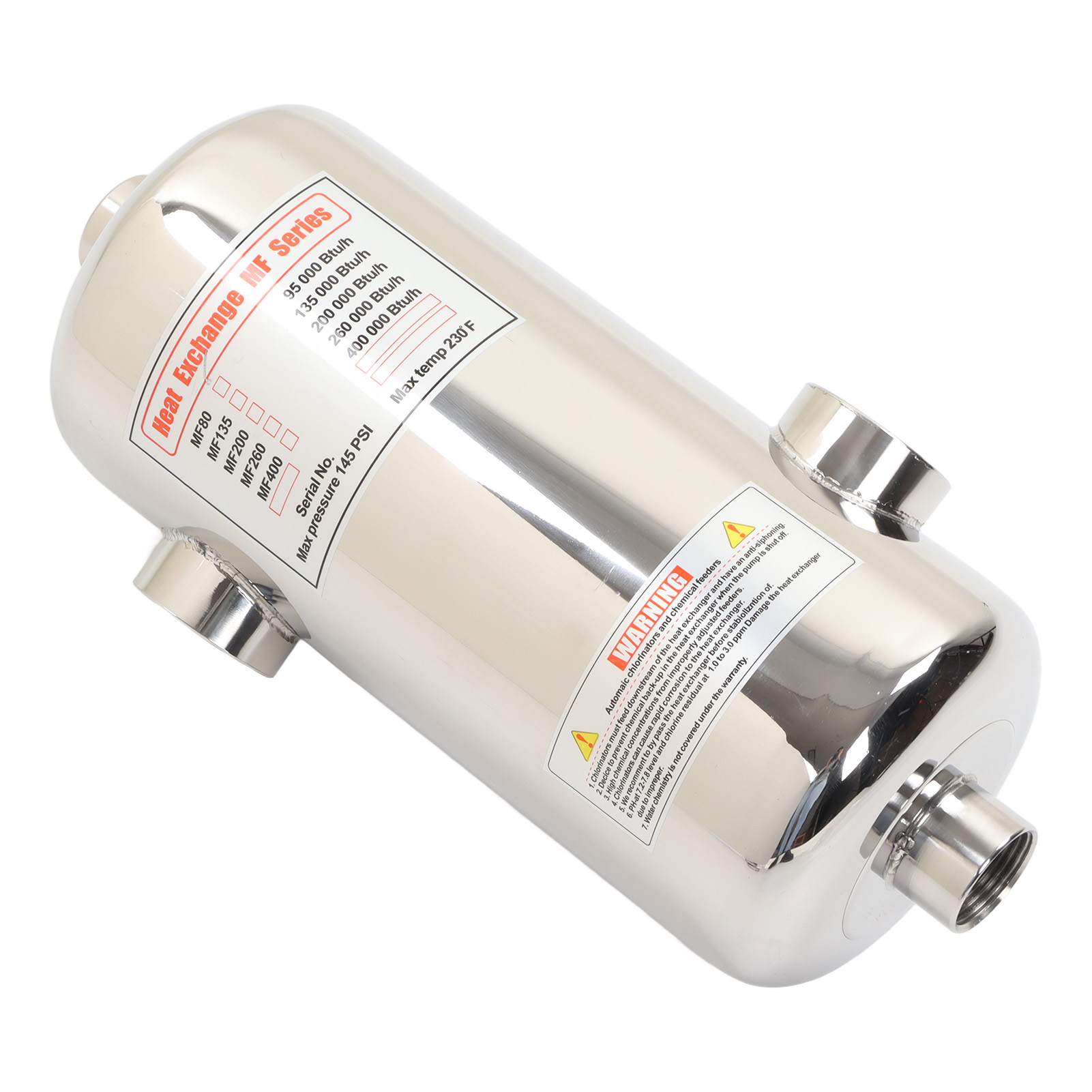 Scambiatore di calore solare S - Pool Water Heat Exchanger Stainless recensione e prezzo