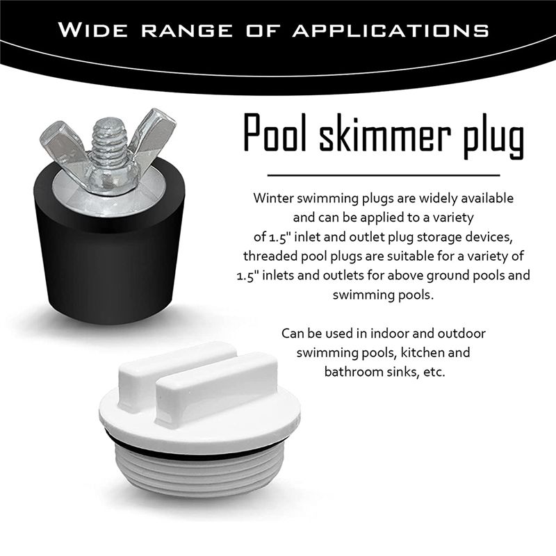 HOES-2 Tappi in Gomma per Isol - Pool Winterizing Plug Expansion Rubber recensione e prezzo