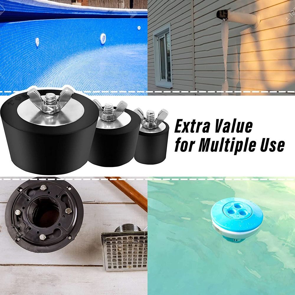 Tappi per piscina di alta qual - Pool Winterizing Plug Expansion Rubber recensione e prezzo