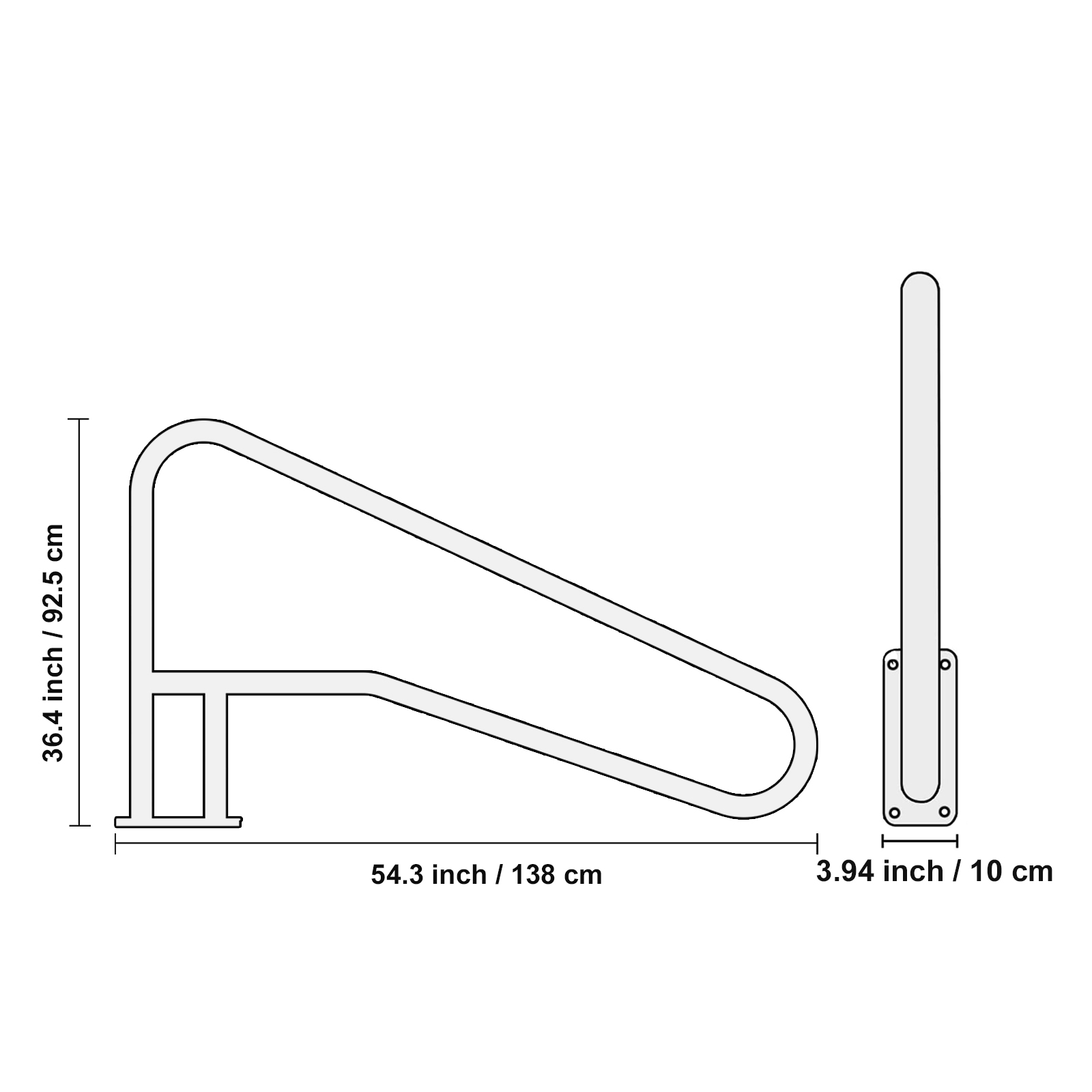 Corrimano per piscina in accia - Swimming Pool Safety Handrail Stainless recensione e prezzo