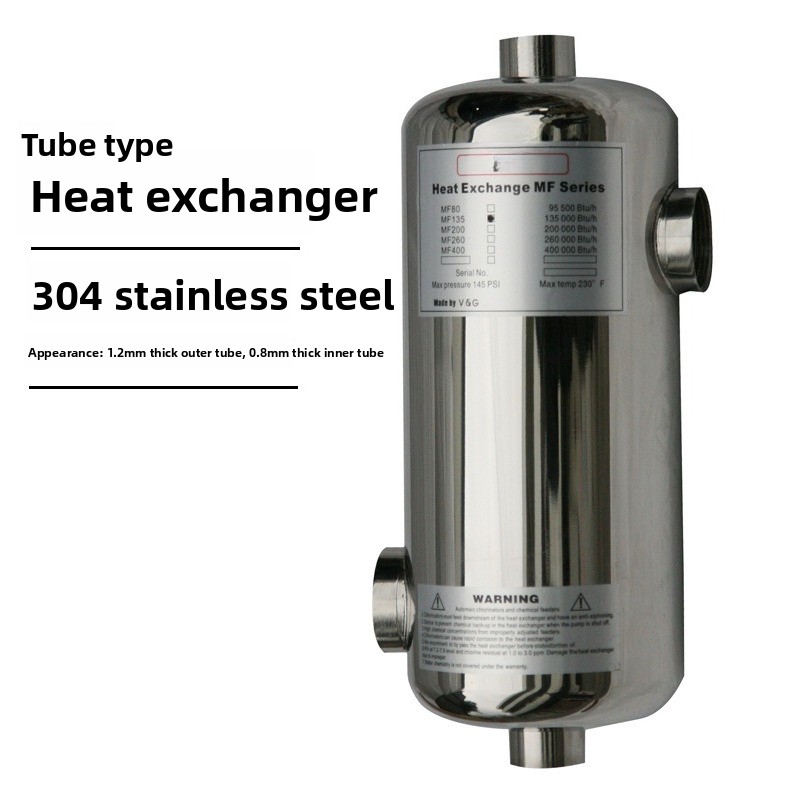 Scambiatore di calore per pisc - Pool Water Heat Exchanger Stainless recensione e prezzo