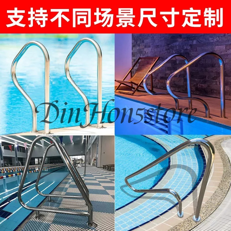 Scala di lancio per piscina in - Swimming Pool Safety Handrail Stainless recensione e prezzo