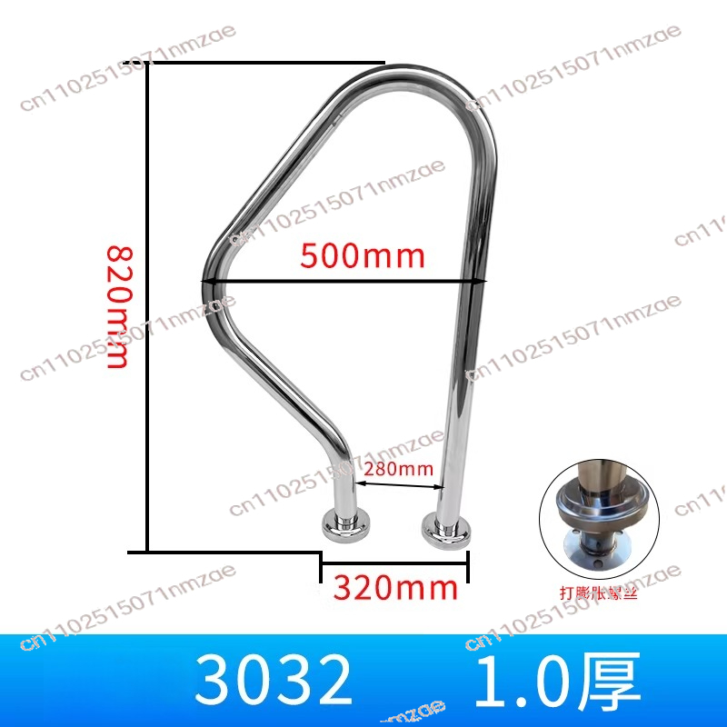 Maniglione di sicurezza addens - Swimming Pool Safety Handrail Stainless recensione e prezzo