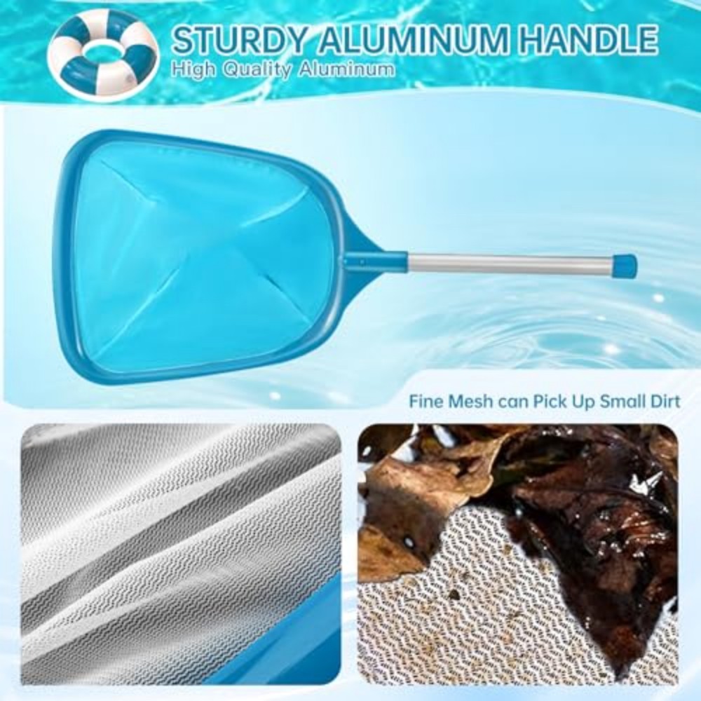 Rete Professionale per Piscina - Swimming Pool Skimmer Net Leaf Rake recensione e prezzo